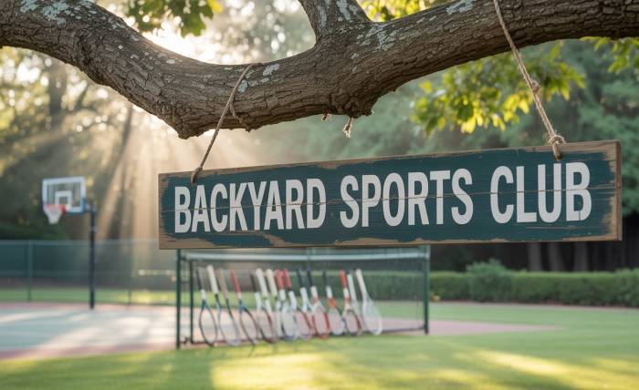 New Backyard Sports Club: Thrilled People, It's Here!