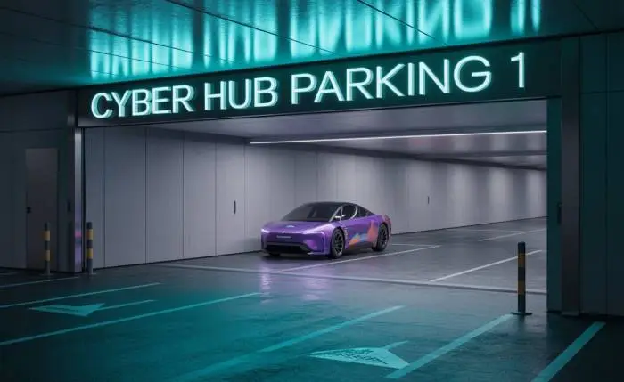 cyber hub parking 1