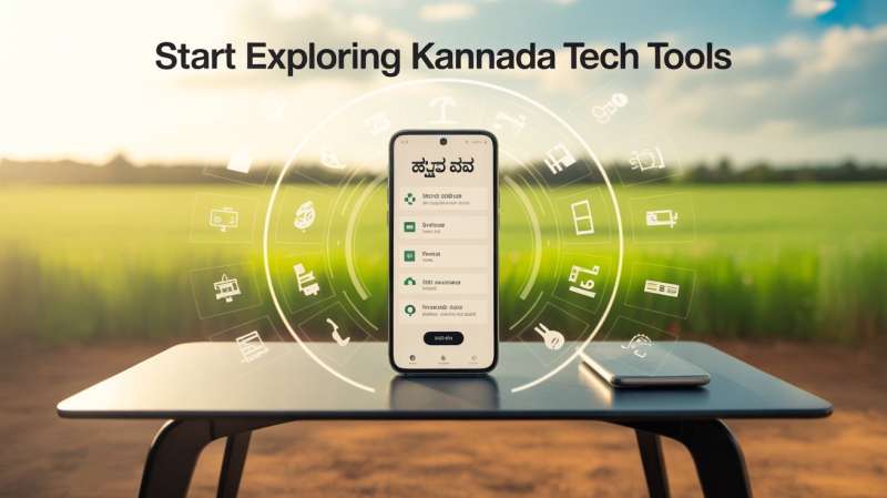 Start exploring Kannada tech tools