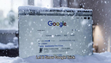 Let It Snow Google Trick