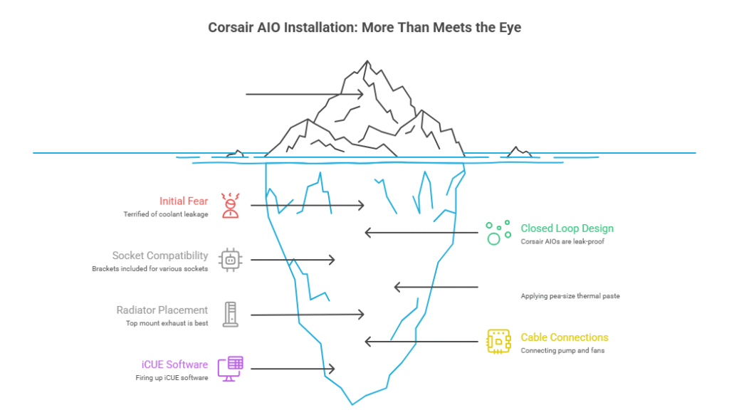 Step-by-Step Corsair AIO Installation Guide (Even If You’re Scared)
